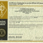 Certificate API 5 CT